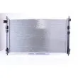 Radiateur, refroidissement du moteur NISSENS 606855 - Visuel 1