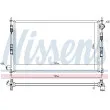 Radiateur, refroidissement du moteur NISSENS 606855 - Visuel 2