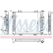 Radiateur, refroidissement du moteur NISSENS 609901 - Visuel 2