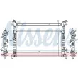 Radiateur, refroidissement du moteur NISSENS 62017A - Visuel 2