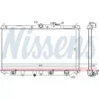 Radiateur, refroidissement du moteur NISSENS 622831 - Visuel 2