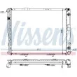 Radiateur, refroidissement du moteur NISSENS 62695A - Visuel 2