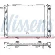 Radiateur, refroidissement du moteur NISSENS 62722A - Visuel 2