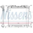 Radiateur, refroidissement du moteur NISSENS 63043 - Visuel 2