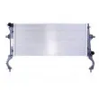Radiateur, refroidissement du moteur NISSENS 636728 - Visuel 1