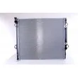 Radiateur, refroidissement du moteur NISSENS 64661 - Visuel 1
