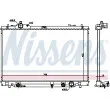 Radiateur, refroidissement du moteur NISSENS 646819 - Visuel 2