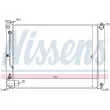 Radiateur, refroidissement du moteur NISSENS 646866 - Visuel 2
