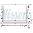 Radiateur basse température, intercooler NISSENS 65017 - Visuel 2