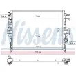 Radiateur, refroidissement du moteur NISSENS 65297 - Visuel 2