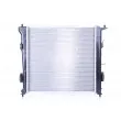 Radiateur, refroidissement du moteur NISSENS 666216 - Visuel 3