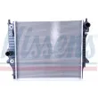 Radiateur, refroidissement du moteur NISSENS 66708 - Visuel 1