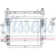 Radiateur, refroidissement du moteur NISSENS 66709 - Visuel 2