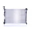 Radiateur, refroidissement du moteur NISSENS 66778 - Visuel 1