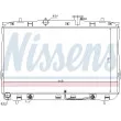 Radiateur, refroidissement du moteur NISSENS 67489 - Visuel 2