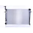 Radiateur, refroidissement du moteur NISSENS 675005 - Visuel 1