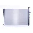 Radiateur, refroidissement du moteur NISSENS 675005 - Visuel 3