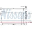 Radiateur, refroidissement du moteur NISSENS 691051 - Visuel 2