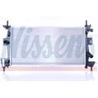 Radiateur, refroidissement du moteur NISSENS 69237 - Visuel 3