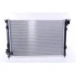 Radiateur, refroidissement du moteur NISSENS 69700A - Visuel 1