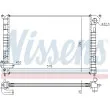 Radiateur, refroidissement du moteur NISSENS 69700A - Visuel 2