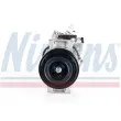 Compresseur, climatisation NISSENS 890115 - Visuel 2