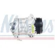 Compresseur, climatisation NISSENS 890211 - Visuel 1