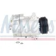 Compresseur, climatisation NISSENS 890263 - Visuel 1