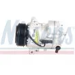 Compresseur, climatisation NISSENS 890263 - Visuel 3