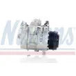 Compresseur, climatisation NISSENS 890419 - Visuel 1