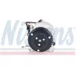 Compresseur, climatisation NISSENS 890600 - Visuel 2