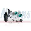 Compresseur, climatisation NISSENS 890640 - Visuel 3