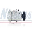 Compresseur, climatisation NISSENS 890644 - Visuel 1