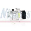 Compresseur, climatisation NISSENS 890653 - Visuel 1