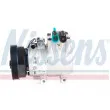 Compresseur, climatisation NISSENS 890737 - Visuel 3