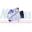 Compresseur, climatisation NISSENS 890759 - Visuel 1