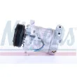 Compresseur, climatisation NISSENS 89310 - Visuel 1