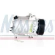 Compresseur, climatisation NISSENS 89481 - Visuel 1