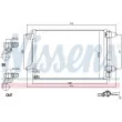 Condenseur, climatisation NISSENS 940238 - Visuel 2