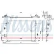 Condenseur, climatisation NISSENS 94056 - Visuel 2