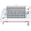 Condenseur, climatisation NISSENS 94310 - Visuel 2