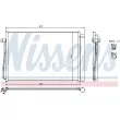 Condenseur, climatisation NISSENS 94679 - Visuel 2