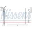 Condenseur, climatisation NISSENS 94715 - Visuel 2
