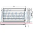 Condenseur, climatisation NISSENS 94872 - Visuel 2