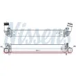Intercooler, échangeur NISSENS 961481 - Visuel 2