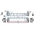 Intercooler, échangeur NISSENS 961541 - Visuel 2