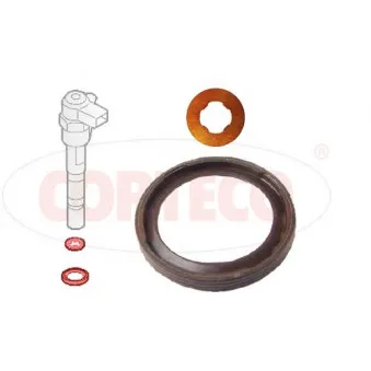 Jeux de bagues d'etanchéité, injecteur CORTECO 49445016