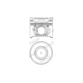 Piston NÜRAL 87-452400-00