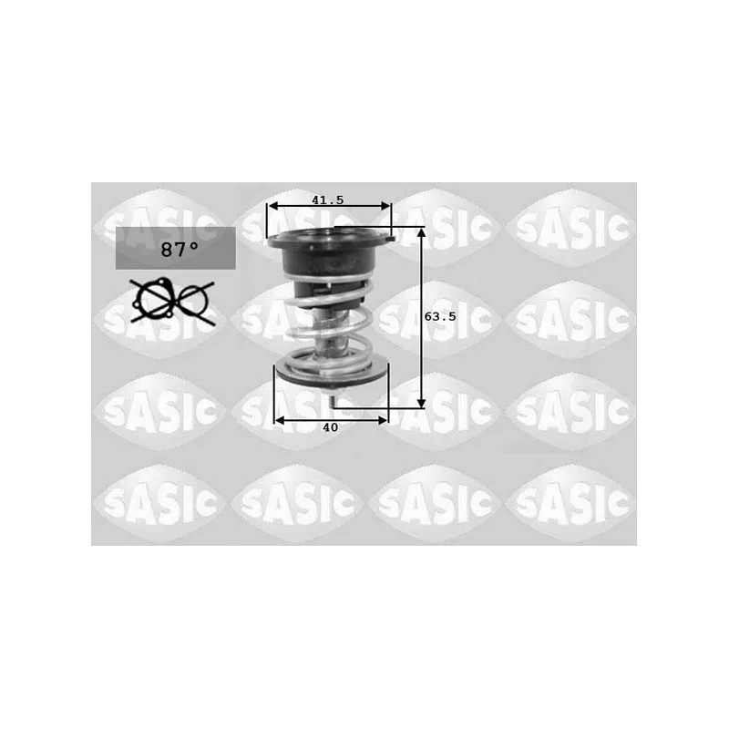 Thermostat, liquide de refroidissement SASIC 3306108