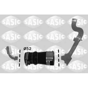 Gaine de suralimentation SASIC 3334021